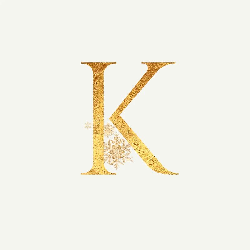 Lettre initiale K