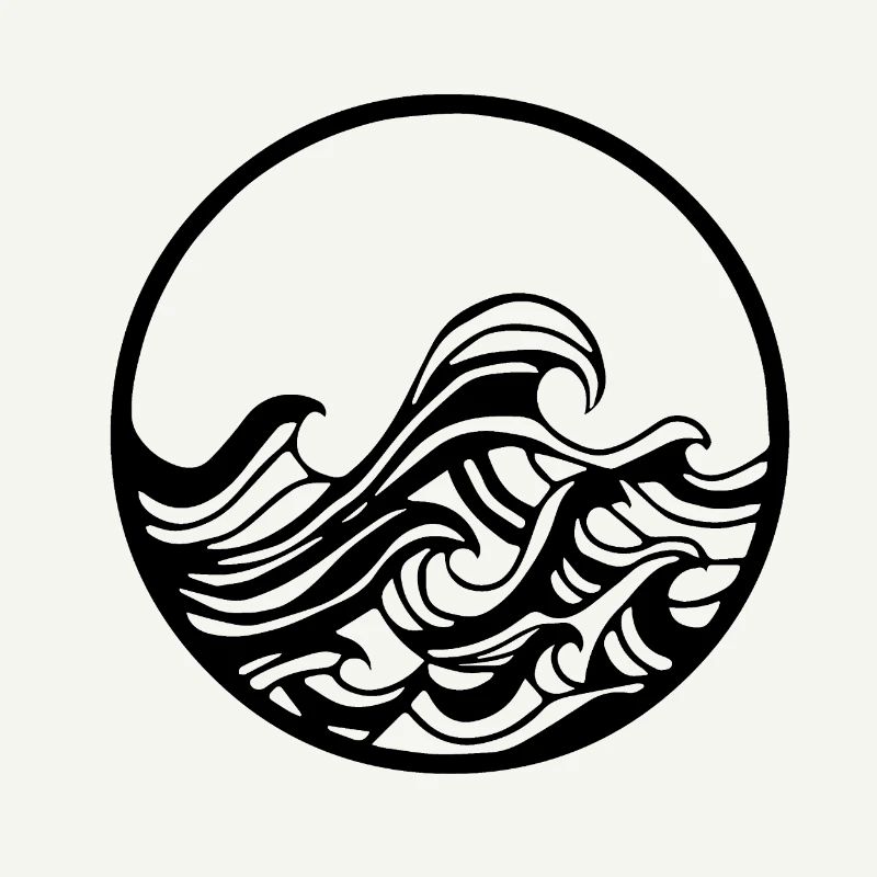 Vague eau surf surf mer océan mer Baltique