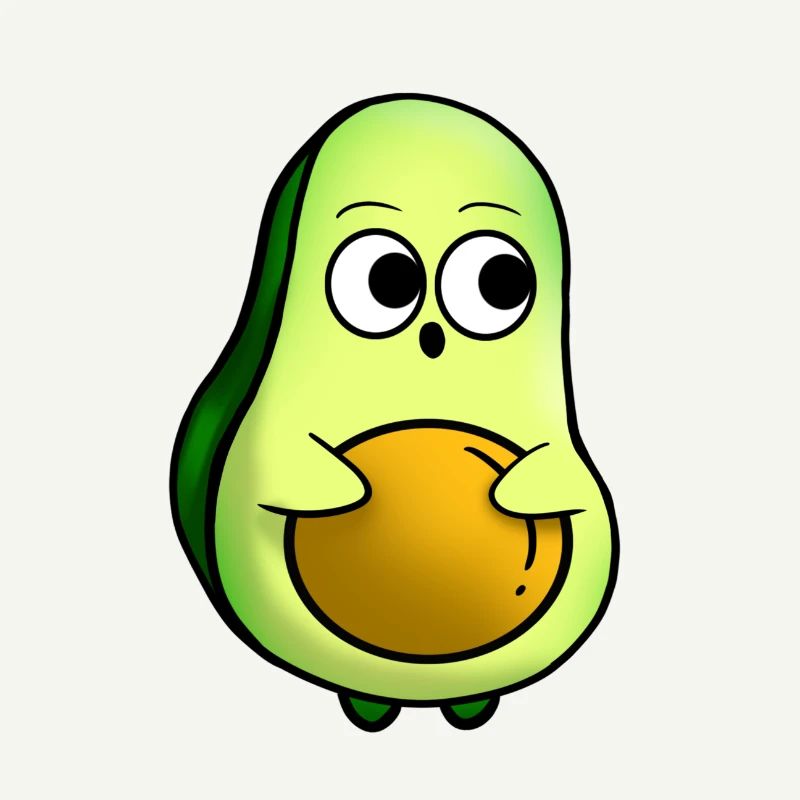 Avocat - Doodle