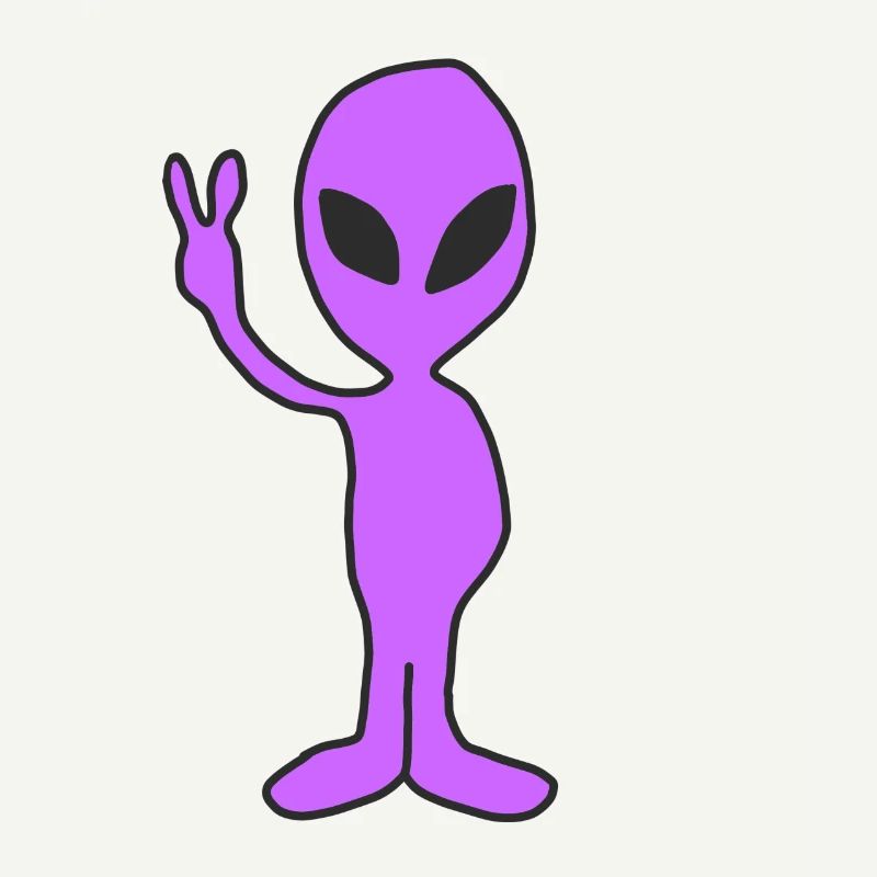 Extraterrestre violet