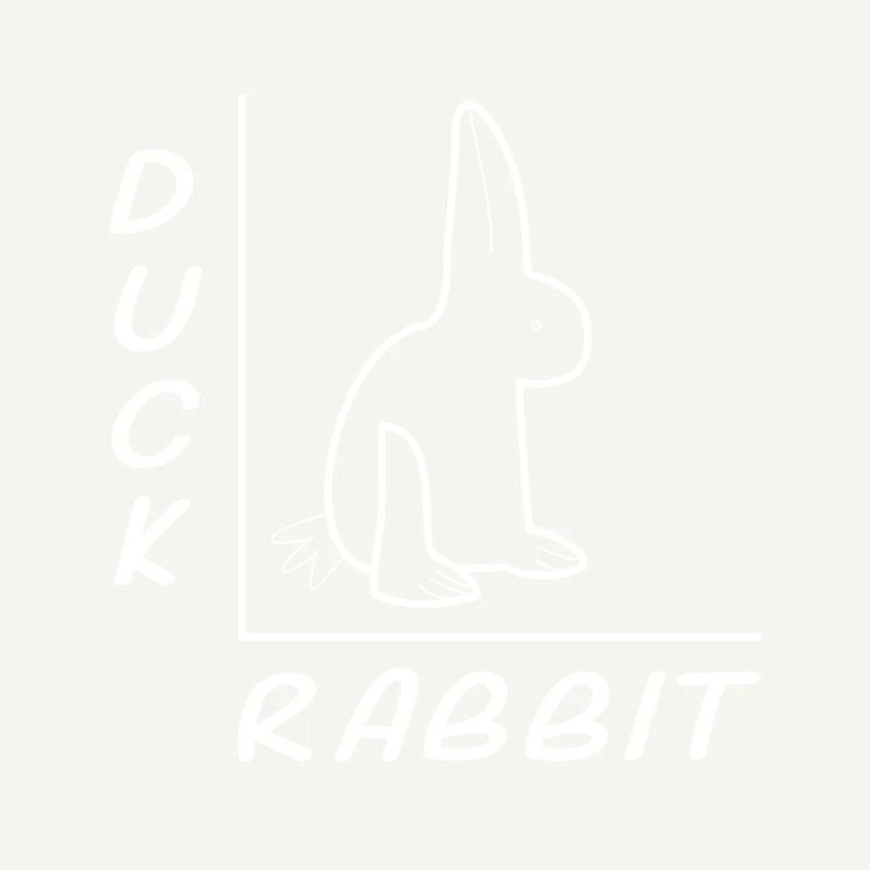 Duck bunny Optical illusion