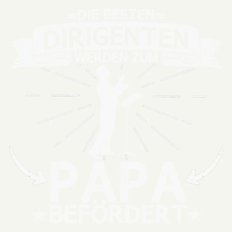 Dirigent Musik Orchester Chor Papa Spruch