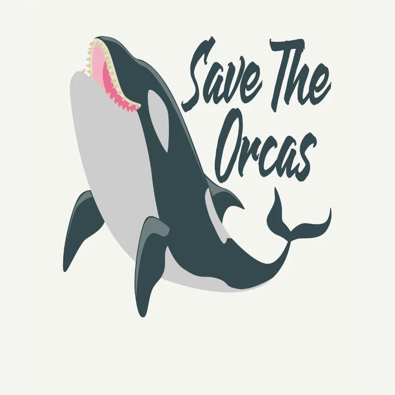 Save The Orcas Schwertwal Wal Killerwal Geschenk
