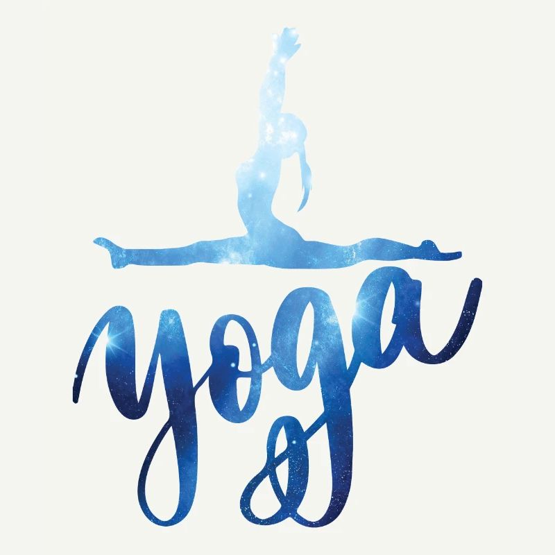 Yoga Mädchen Spagat Geschenkidee