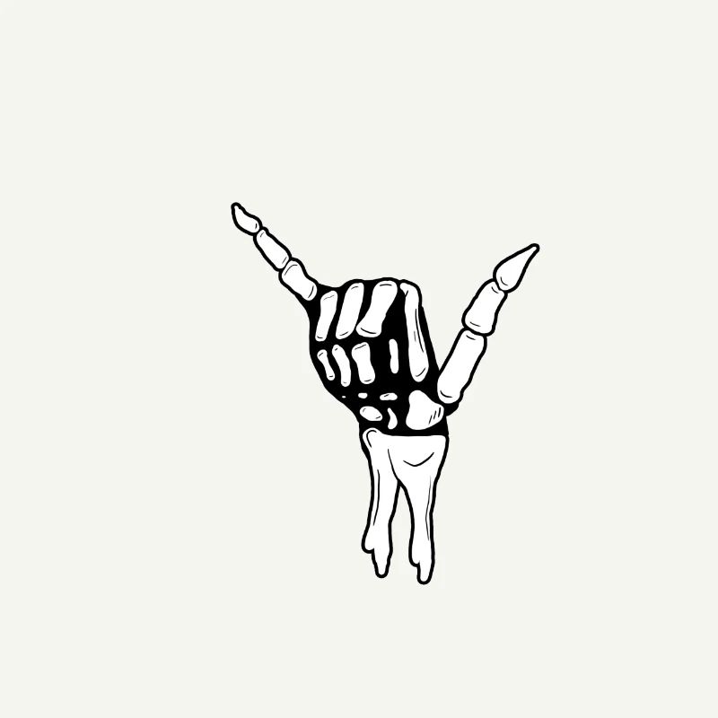 Shaka Skeleton Hand