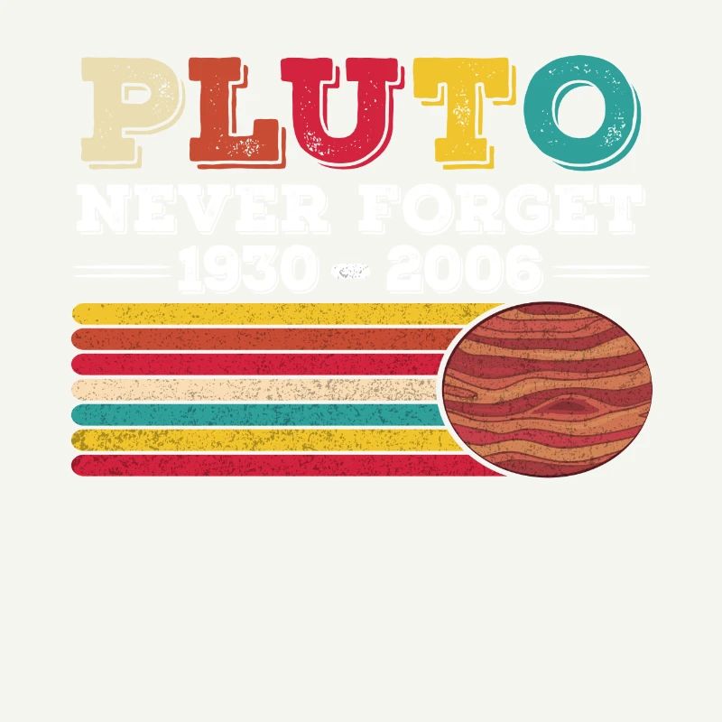 Pluto Never Forget 1930 - 2006 Vintage Gift
