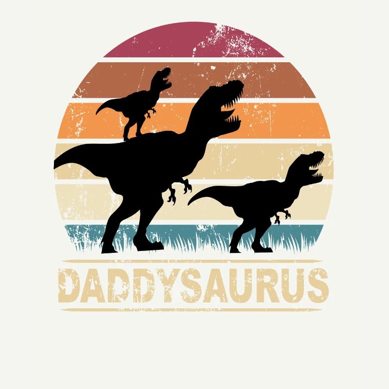 Daddysaurus Dinosaurier Kinder Dino Geschenkidee