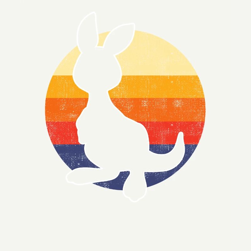 Australien Kangaroo Retro