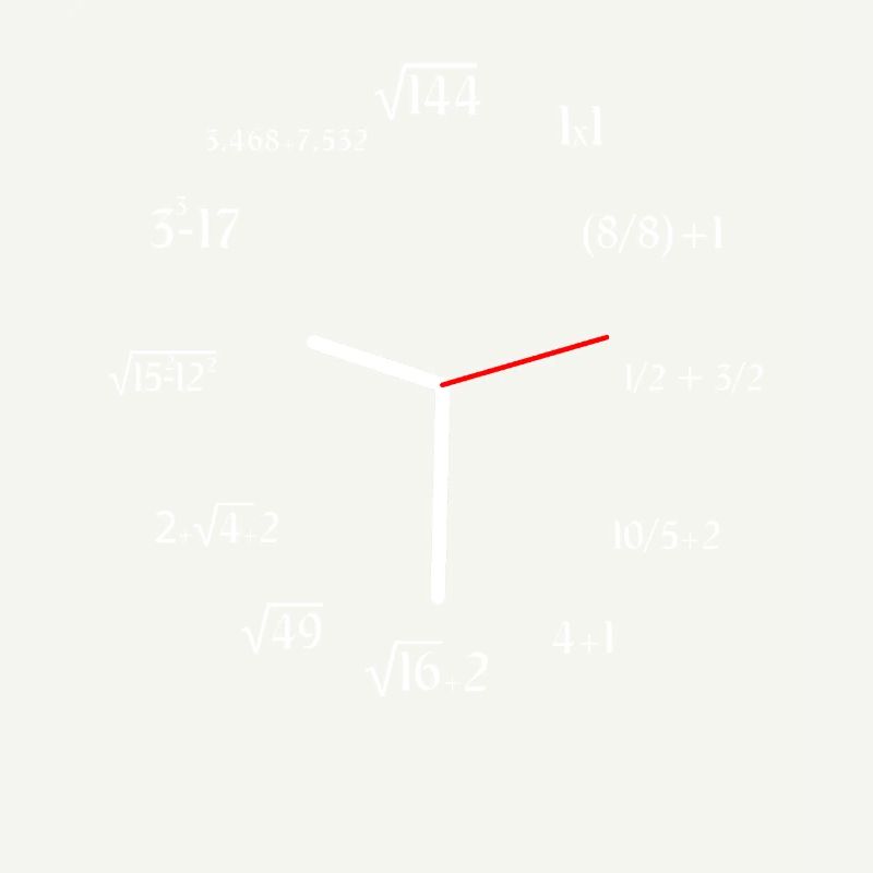 Meme Funny Mathematics Mathematician Math Clock