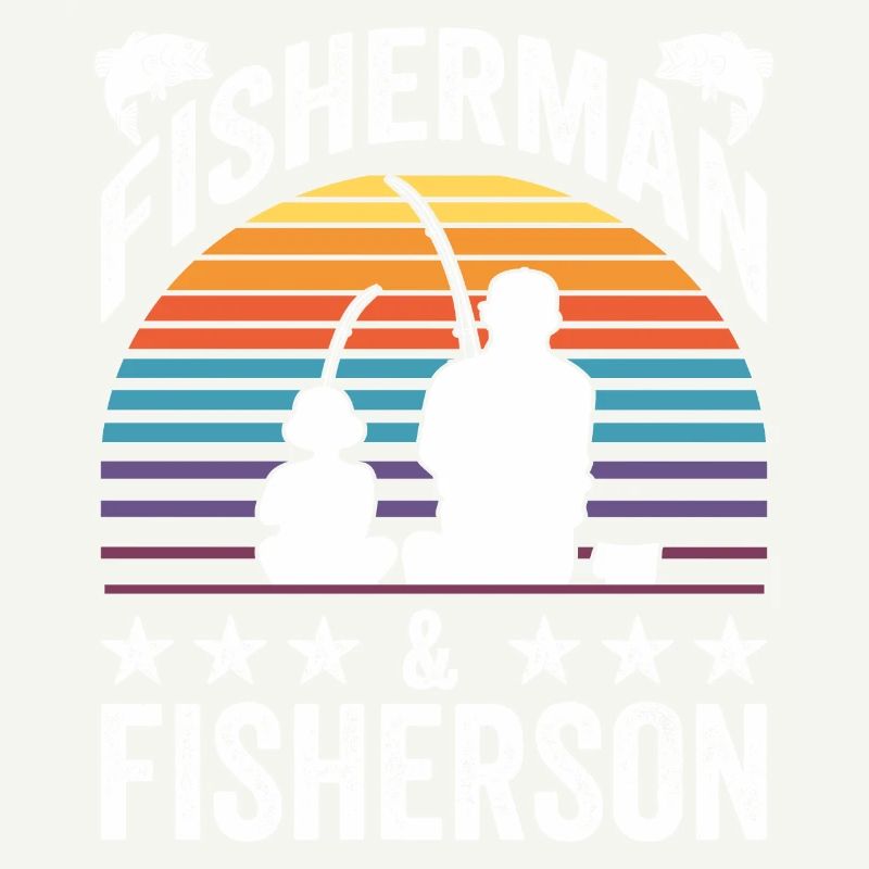 Fishing Dad Son