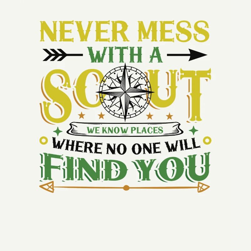 Never mess with a scout