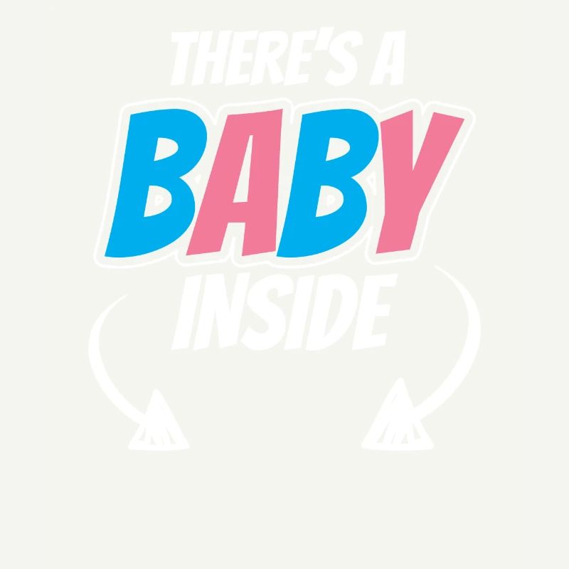 Il y a un bébé dedans enceinte Bébé à l’intérieur mignon