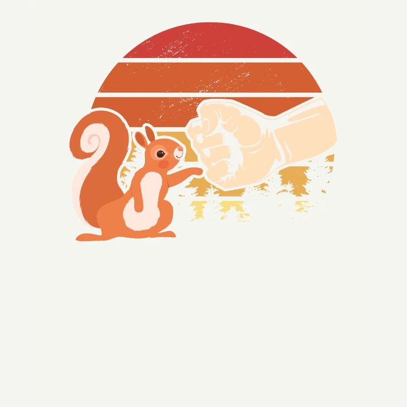 Eichhörnchen Fauststoß Eichhörnchen Liebhaber