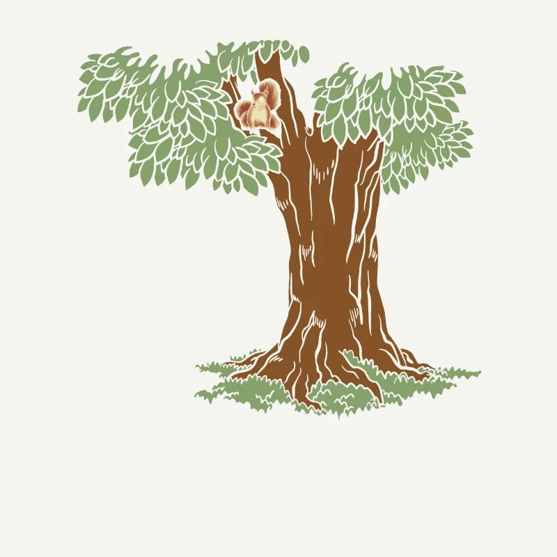 Eichhörnchenbaum Eichhörnchen Liebhaber