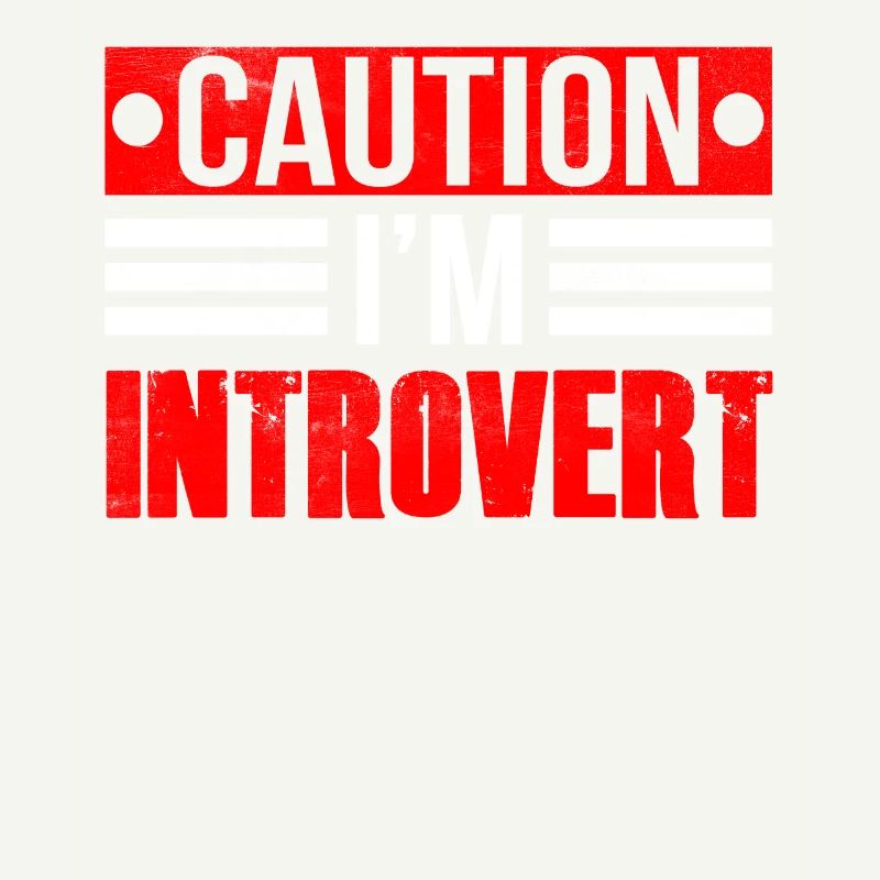 Attention Je suis un introverti timide