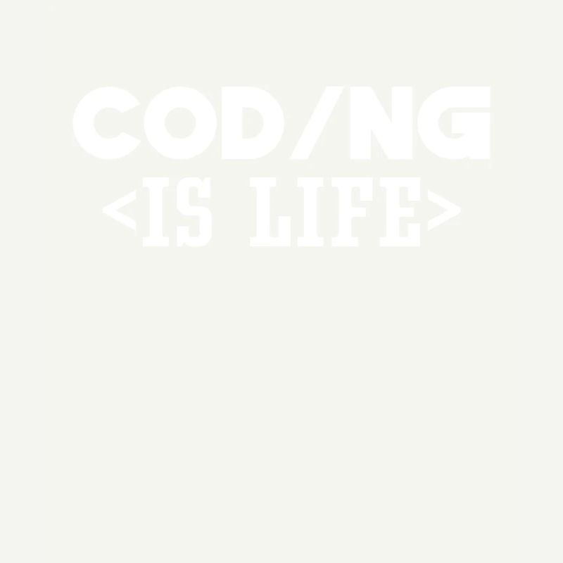 Le codage est un programmeur de code de vie Coder