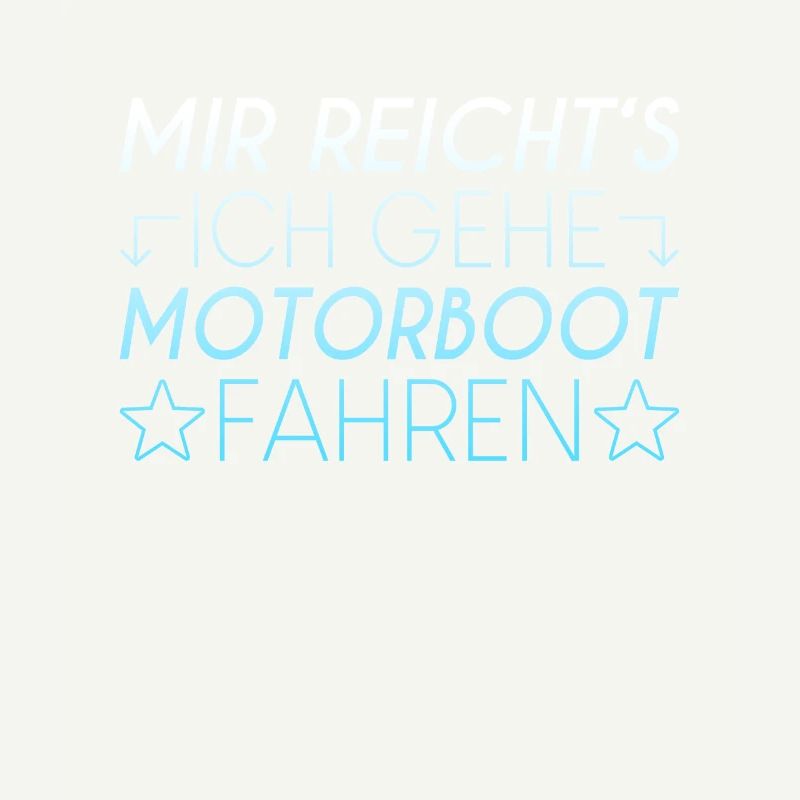 Motorboot Spruch