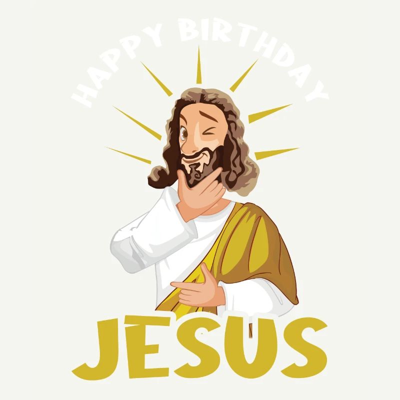Drôle de Noël Décembre 2022 Joyeuse naissance Jésus