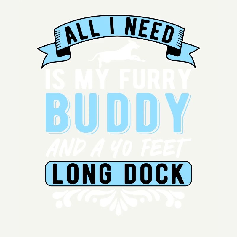 Dock Diving All I Need Is My Furrdy Buddy