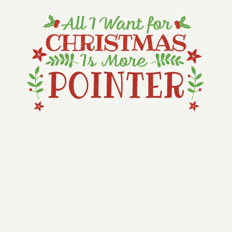 Envie de Noël Pointer Pet Dog