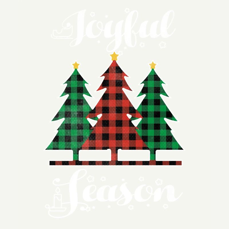 Éléments de Noël Saison joyeuse Plaid Noël