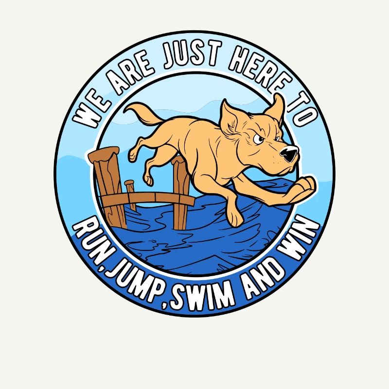 Dock Diving Run, Jump, Swim et Win