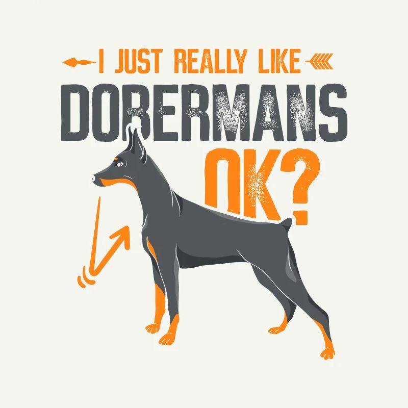 Ich Mag Dobermänner Einfach Sehr Hunde Doberman