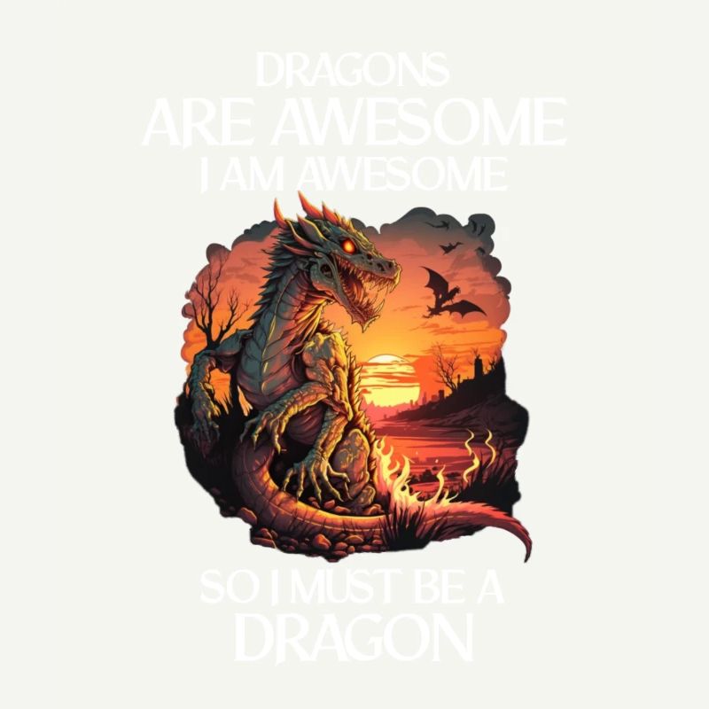 Mythical Creatures Dragon Gift Men Dragon for a