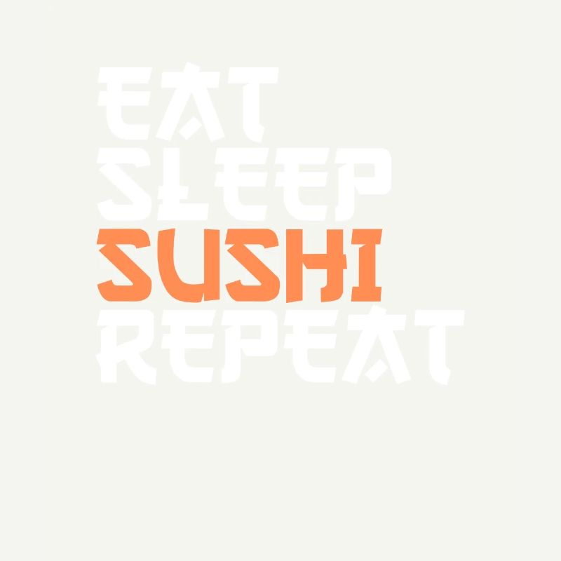 Manger des sushis endormis