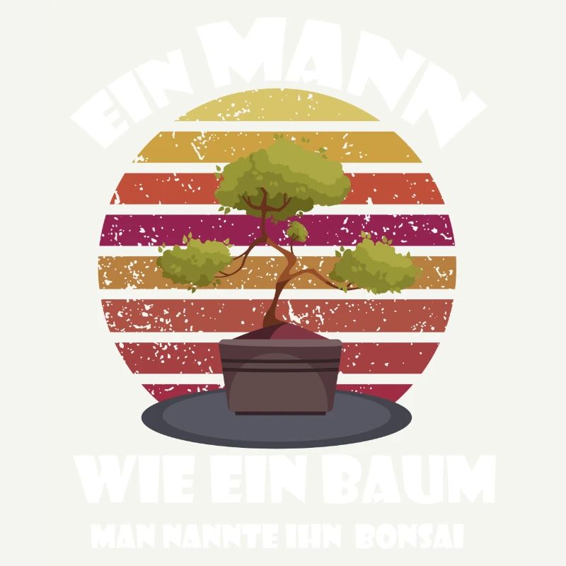Ein Mann wie ein Baum Bonsai