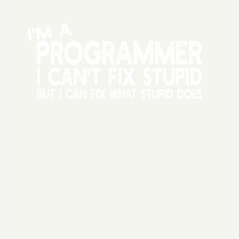 Je suis un programmeur que je ne peux pas réparer stupide - Programmeur H