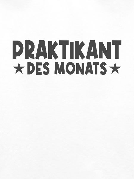 Praktikant des Monats