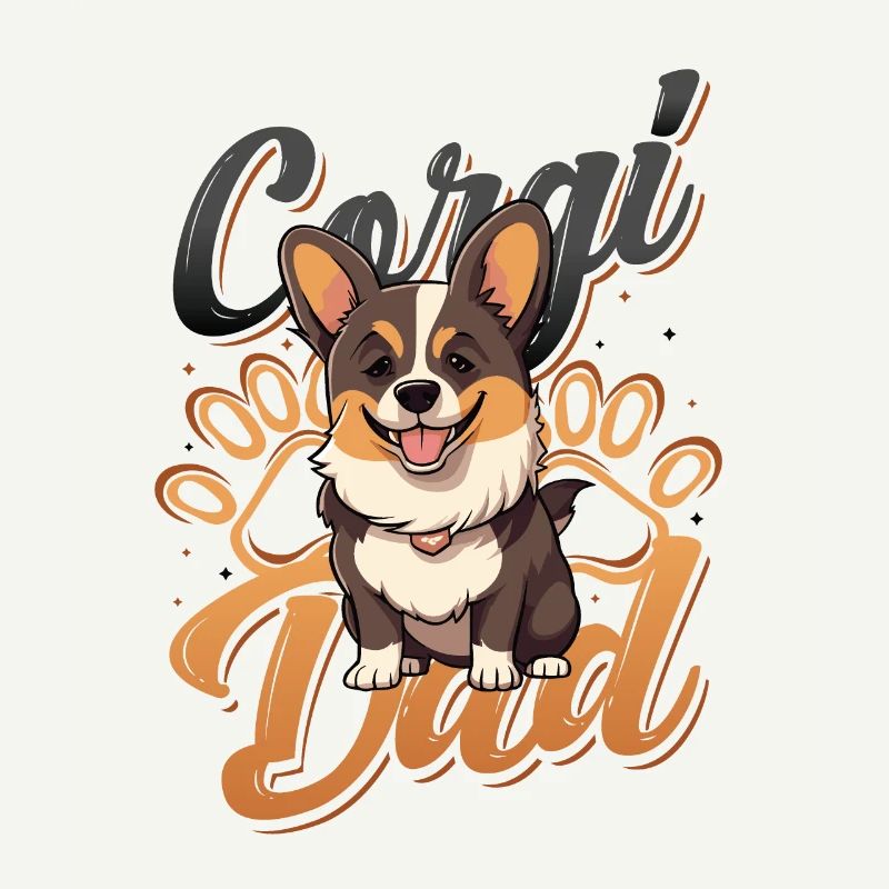 Corgi Daddy, Cute Corgi Daddy