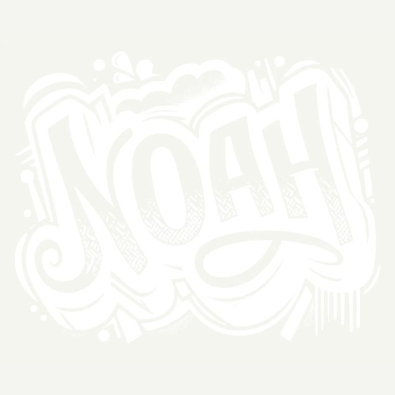 Noah Surname First Name Graffiti