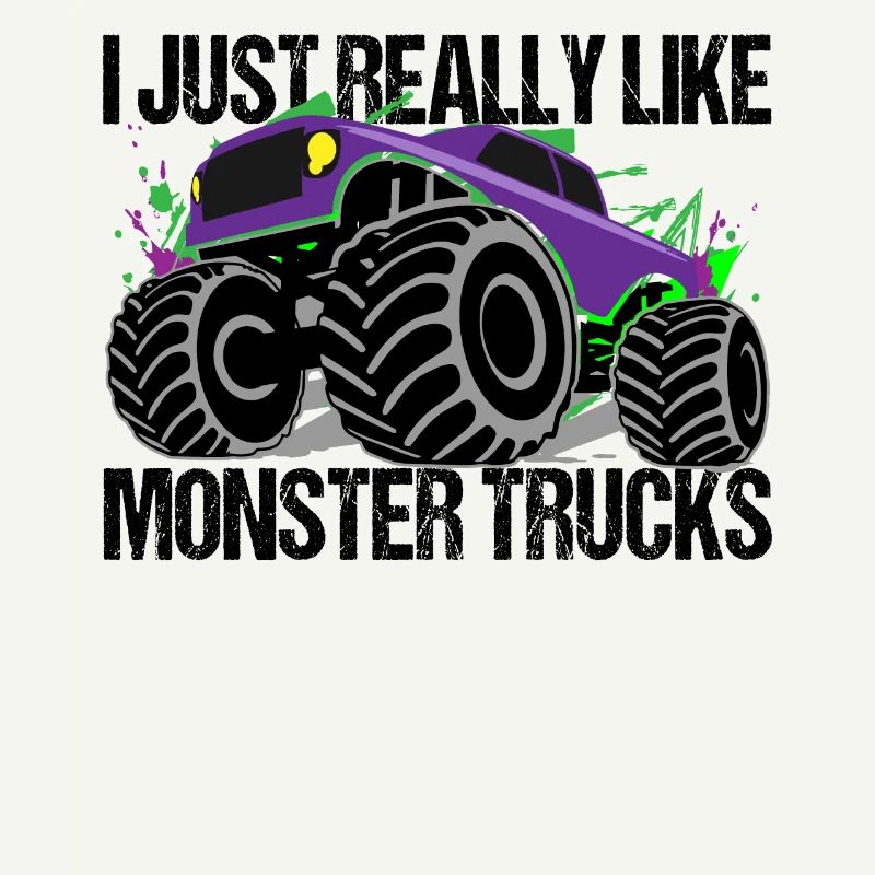 Monstertruck Farbexplosion Dynamik
