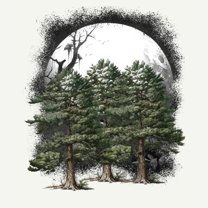 Dark, Wilderness, Nature, Forest, Flora, Horror, Occult, Tree