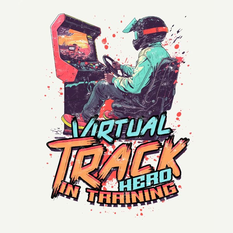 Sim Racing Virtual Track Hero In Training