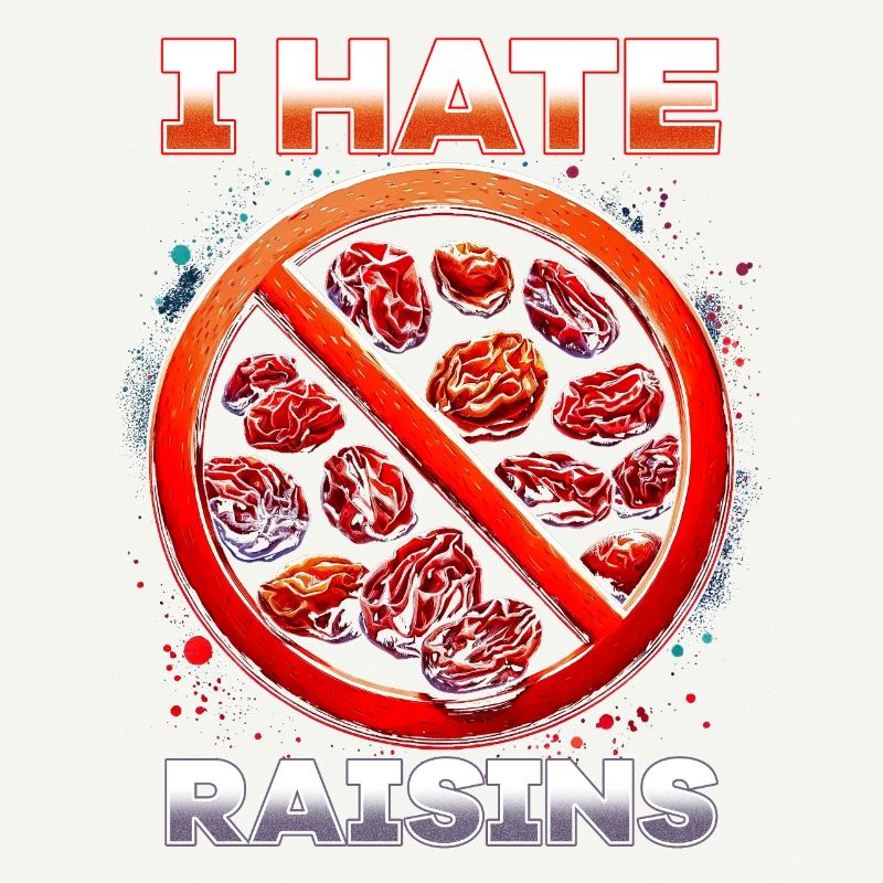 I hate raisins