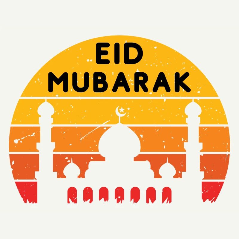 Ramadan Eid Mubarak Sunset