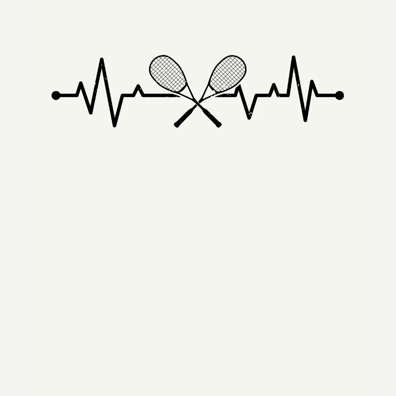 Squash Heartbeat - Squash Player Squash Heartbeat
