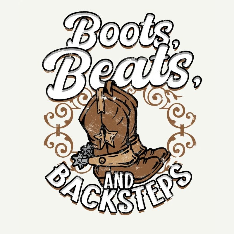 Line Dance Boots, Beats And Backsteps