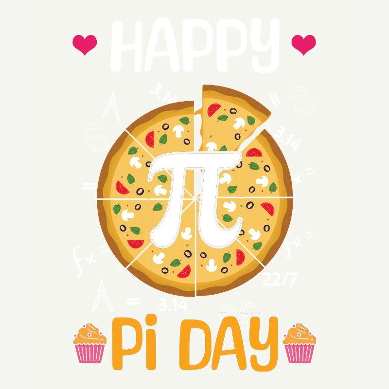 Bonne Journée Pi Pizza Math Fun