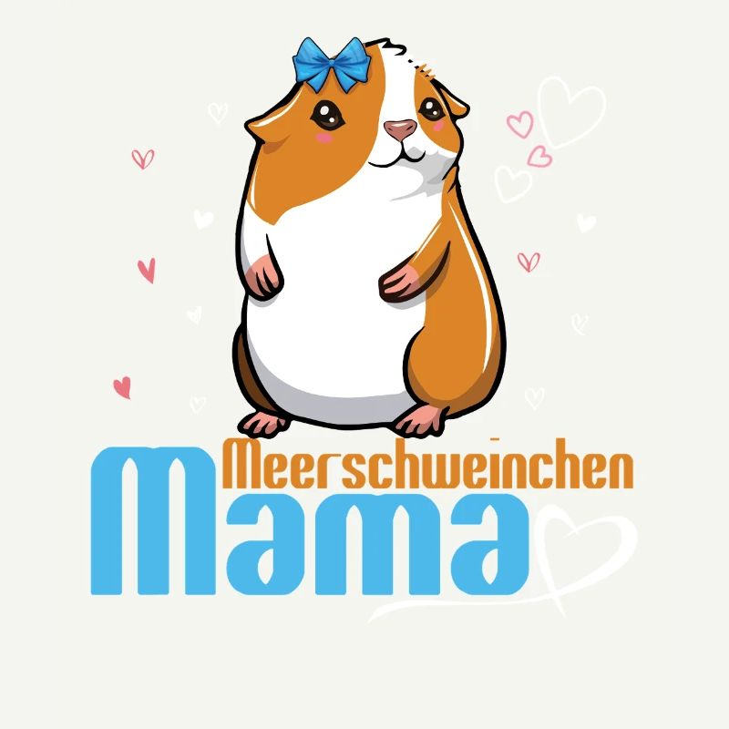 Maman cochon d’Inde aimante et douce