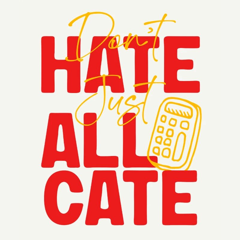 CFO Finanzvorstand Don't Hate Just All Cate