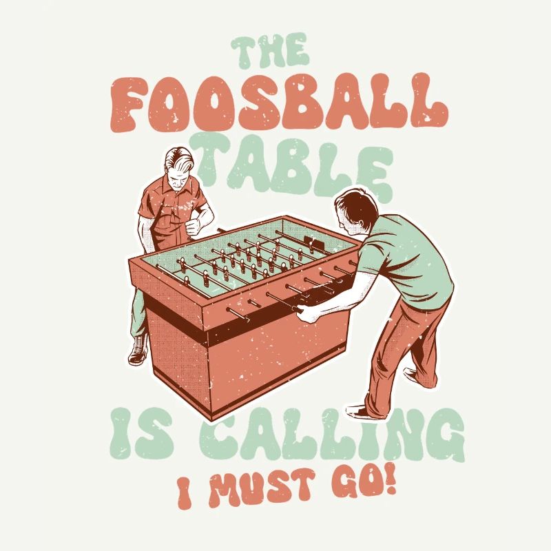 Tischfußball Tischkicker Foosball Table Is Calling