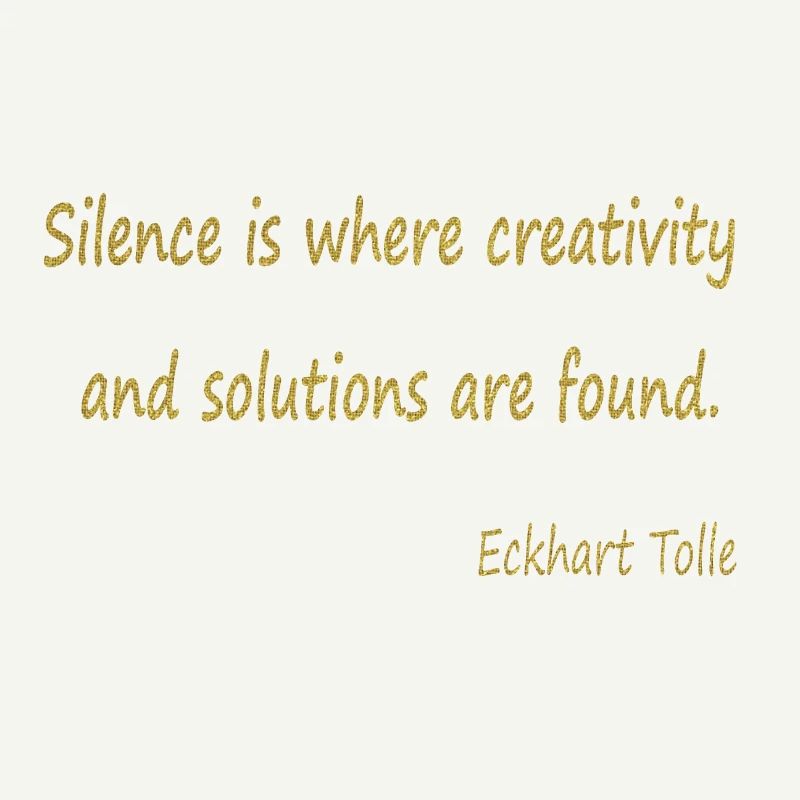 Silence and Creativity