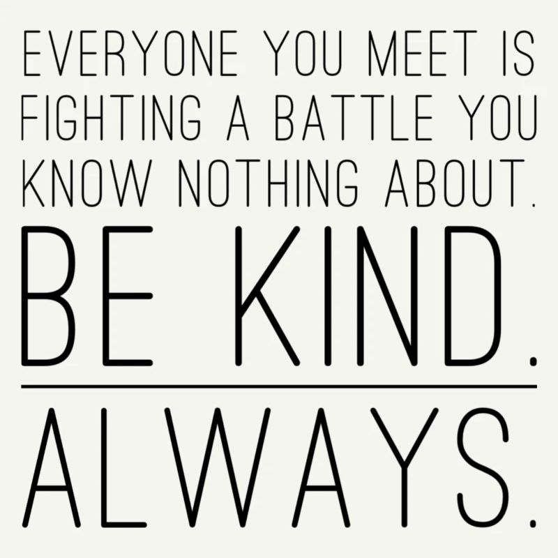 Be kinde