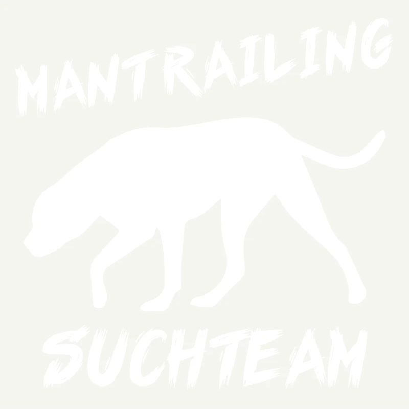 Mantrailing suchteam Geschenk Findehund Hunde