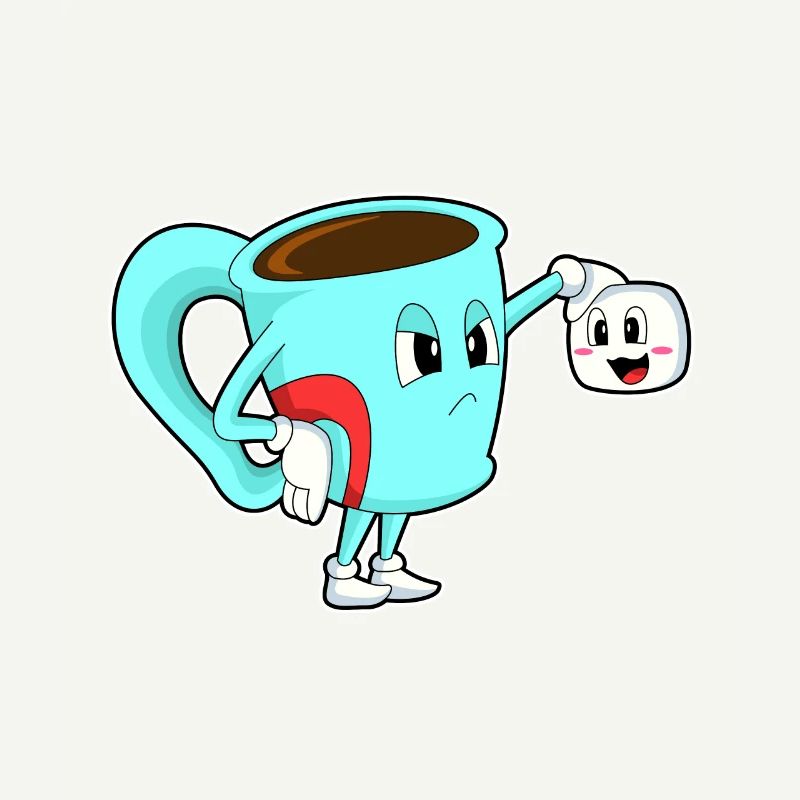Tasse mit Kaffee