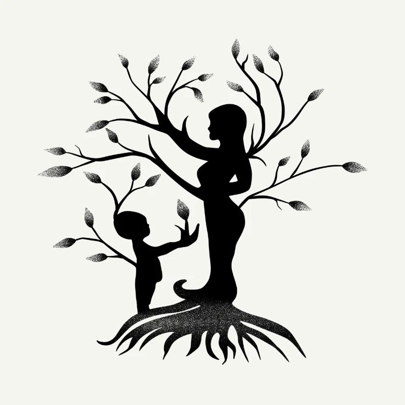 Liebe Mutter und Kind